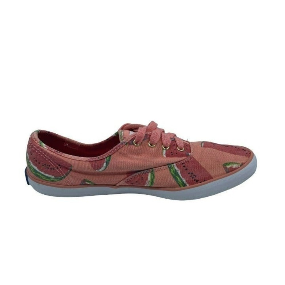 Keds Champion Sneakers Womens 7 Pink Watermelon Print Low Top Canvas - Picture 10 of 12